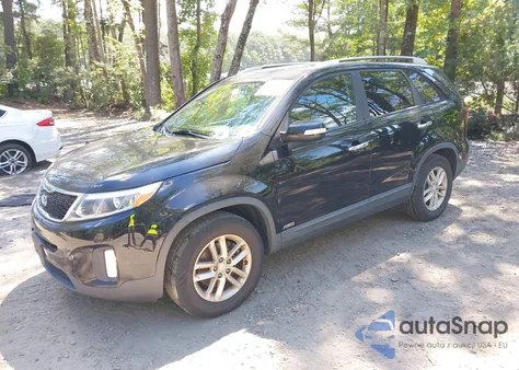 2014 Kia Sorento Lx z USA, uszkodzony, nr VIN 5XYKTDA63EG541202